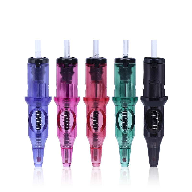 Newest Design Ink Drawing Cartridge Tattoo Beginner Practice Tools Tattoo Ball Point Cartridge