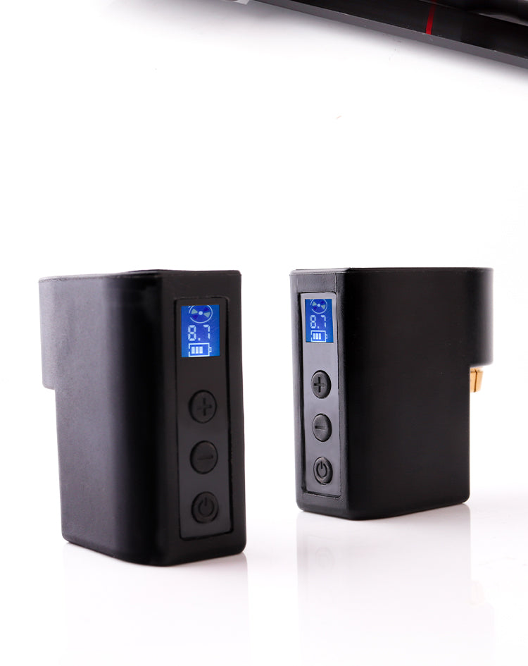 LCD Battery Adaptor-RCA, LCD Battery Adaptor-DC, battery tattoo power supply, professional tattoo machine lithium battery