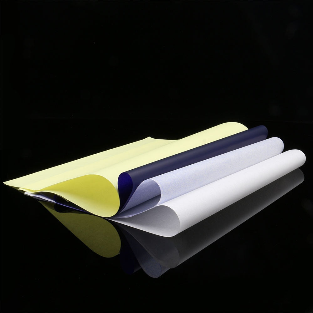 20/50/100pcs tattoo Thermal Stencil Transfer Paper Tattoo Transfer Paper A4 Size thermal papertermic Tattoo supplies Free Shipping