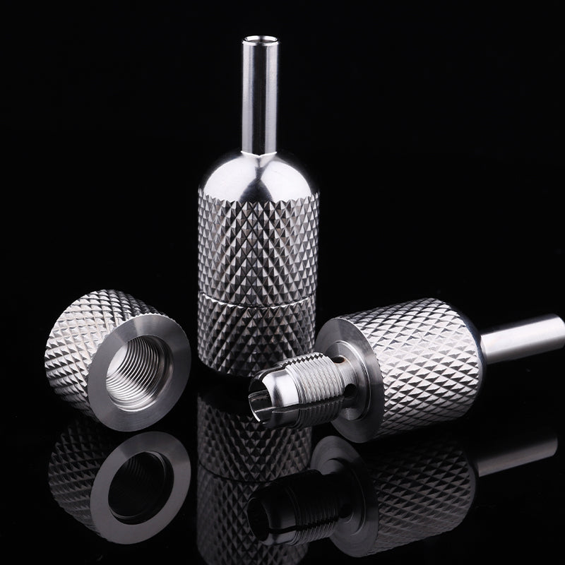 25mm Tattoo Auto-Lock Stainless Steel Grip tattoo grip free shipping s.s grip steel grip
