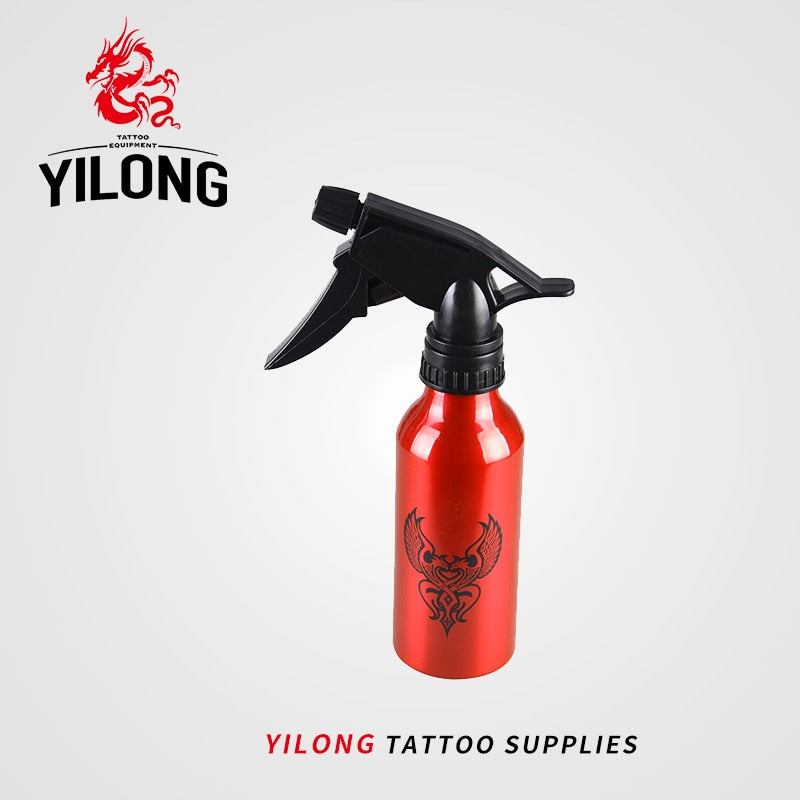1PCS Aluminum Tattoo Spray Bottle Tattoo Spray Bottle Wash 4 Colors Available Body Art Soap Tattoo Accessories