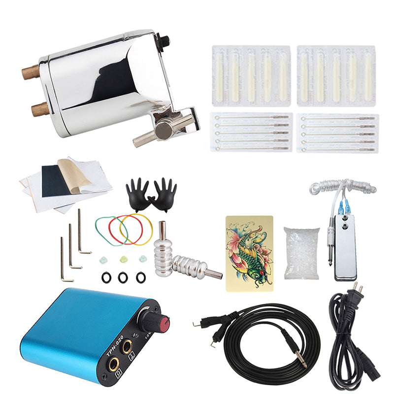 Rotary Tattoo Machine Kit Mini Power Supply