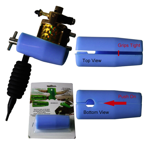 YILONG Professional Silicone Machine Grips Set Supply for Machine Gun Tip Tattoo & Body Art