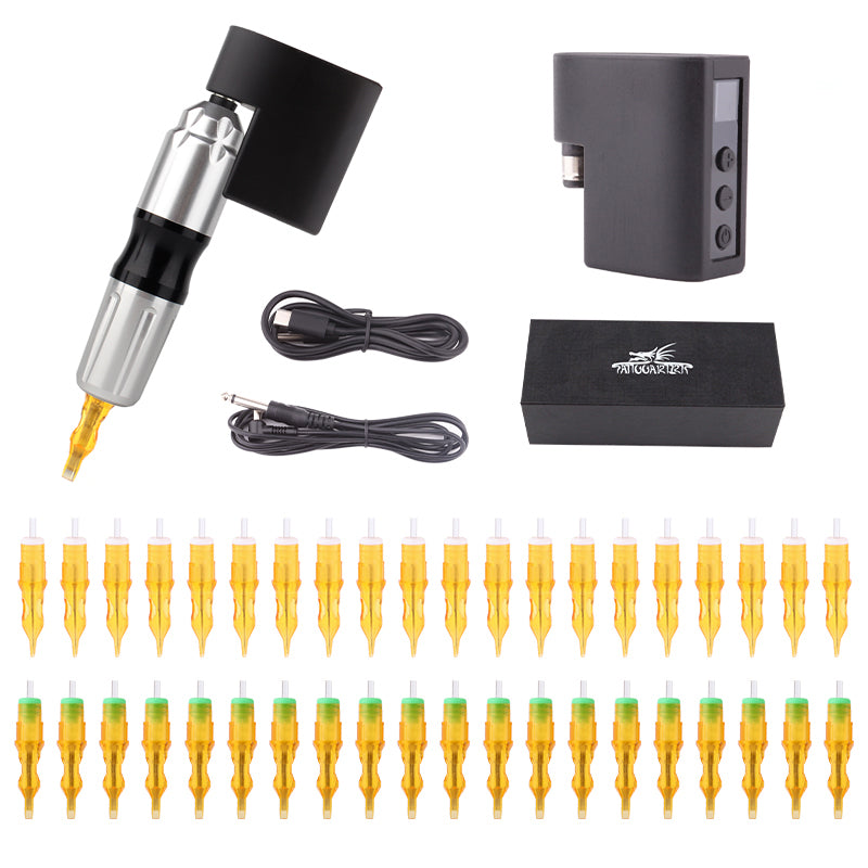 Tattoo Pen Machine With Battery Adapter Cartridge needle XV free shipping quality pen machine