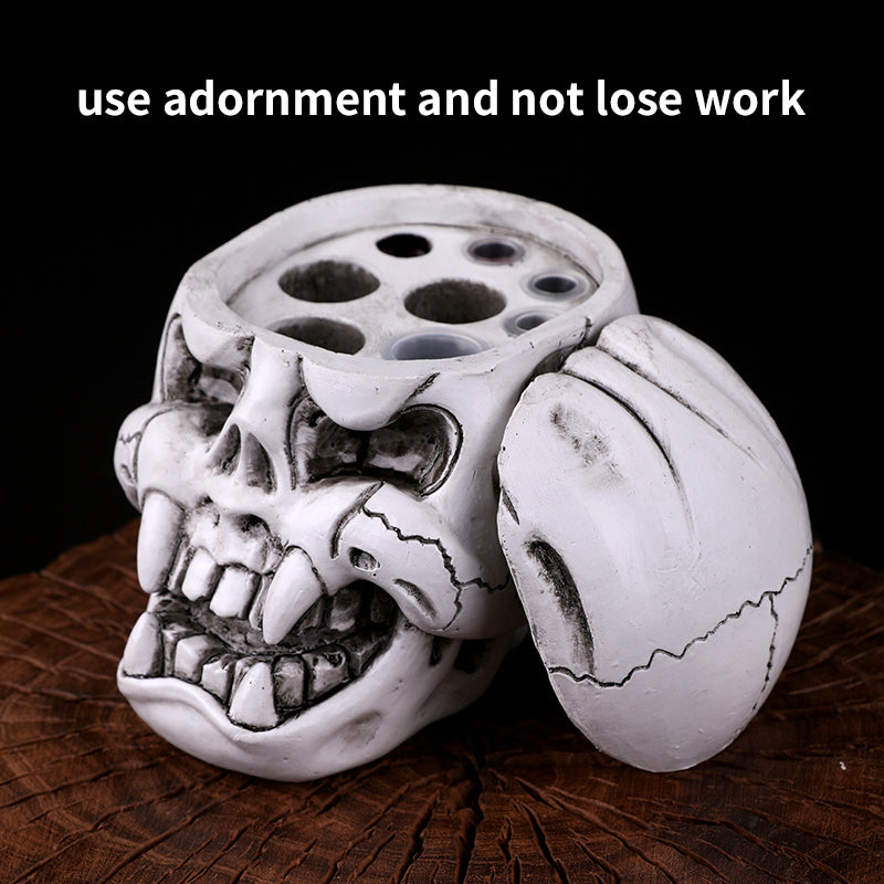 New Demon Skull Tattoo Ink Cup Holder Tattoo