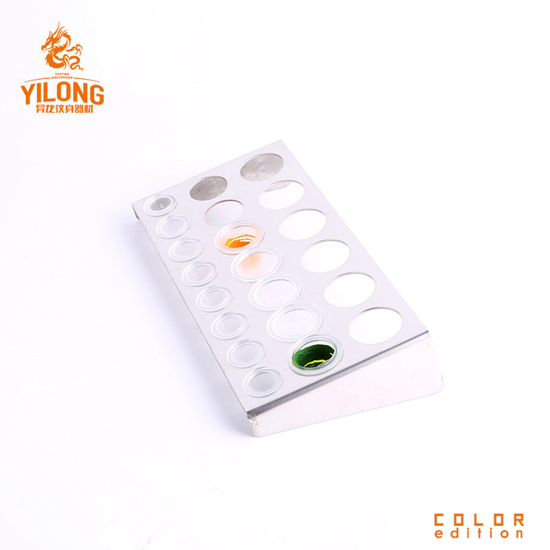 Yilong tattoo stainless steel/iron ink cap holder