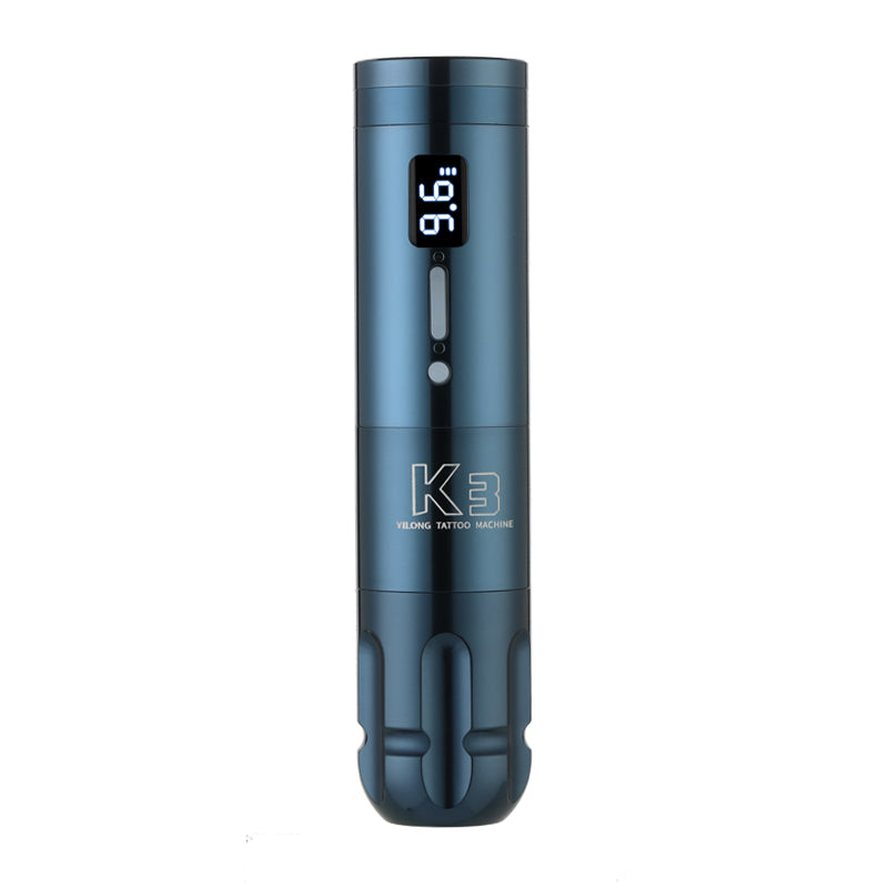 Wireless Tattoo Machine - Battery & 2 Batteries & Stroke 4mm - K3