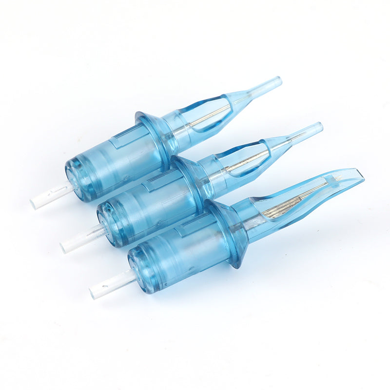 10pcs RS Disposable Tattoo Cartridge Needles Sterilized Charmant Permanent Makeup Machine Gun Tattoo Pen Accessories