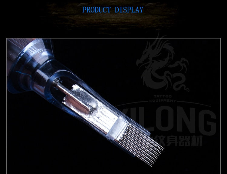 Permanent Makeup Machine Gun 10pcs M1 Disposable Tattoo Cartridge Needles Sterilized Charmant Tattoo Pen Accessories