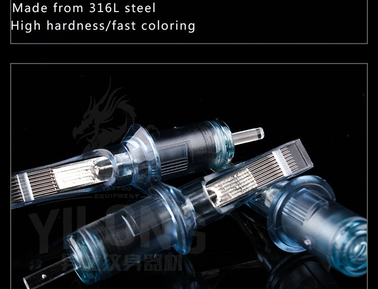 Permanent Makeup Machine Gun 10pcs M1 Disposable Tattoo Cartridge Needles Sterilized Charmant Tattoo Pen Accessories