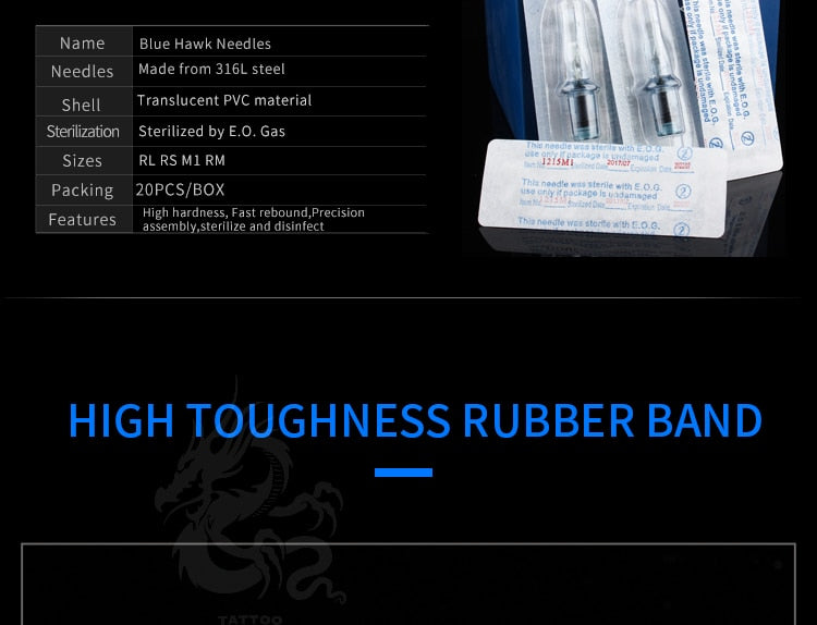 Permanent Makeup Machine Gun 10pcs M1 Disposable Tattoo Cartridge Needles Sterilized Charmant Tattoo Pen Accessories