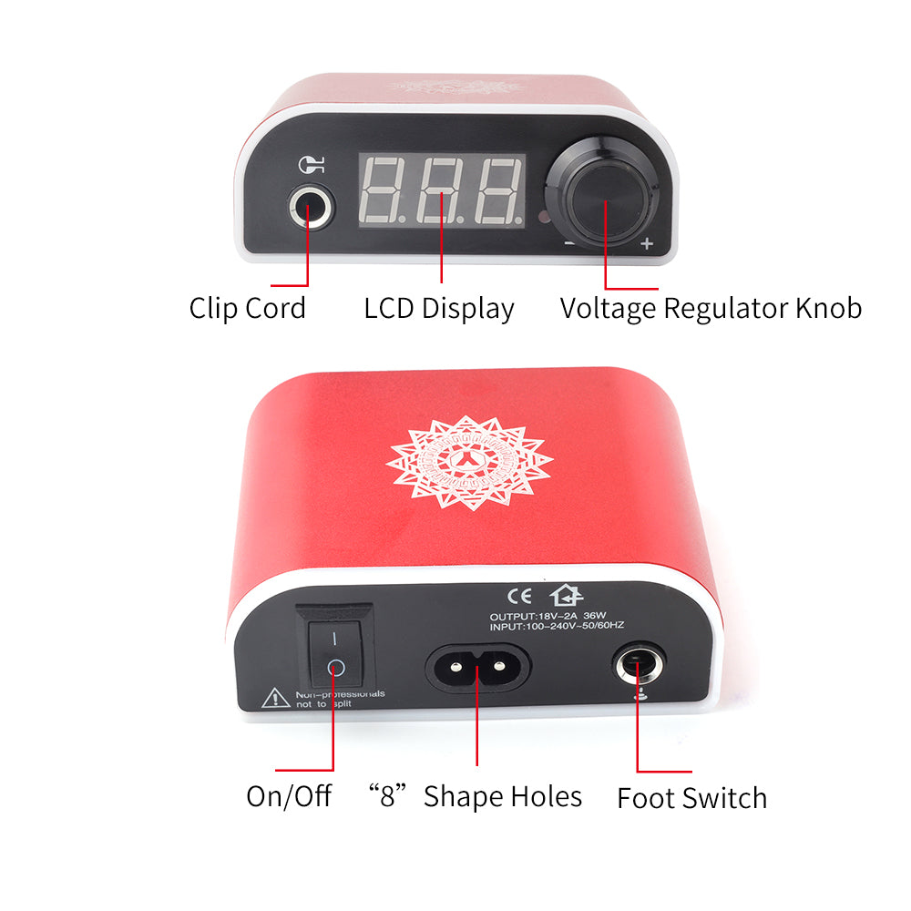 YILONG Digital Tattoo Power Supply