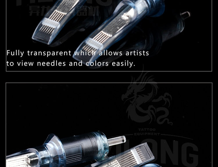 Permanent Makeup Machine Gun 10pcs M1 Disposable Tattoo Cartridge Needles Sterilized Charmant Tattoo Pen Accessories