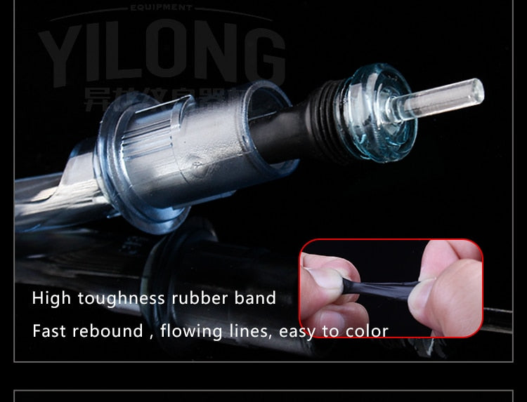 Permanent Makeup Machine Gun 10pcs M1 Disposable Tattoo Cartridge Needles Sterilized Charmant Tattoo Pen Accessories