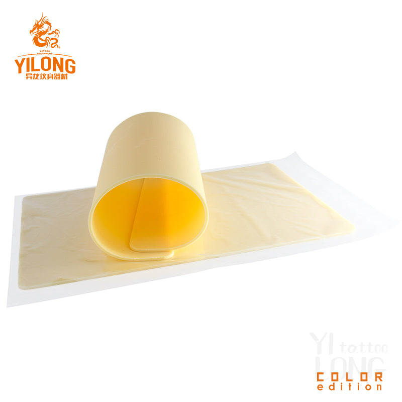 Yilong Professional Tattoo Rubber Practice Skin For Beginner / Design Practice skin