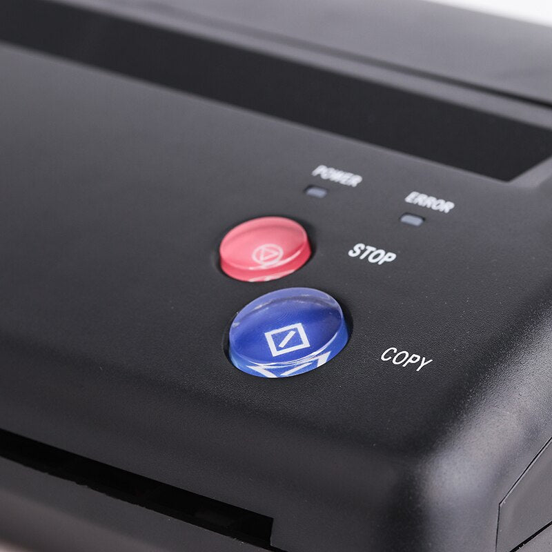 Professional Tattoo Stencil Transfer Thermal Copier Machine Printer Paper Make