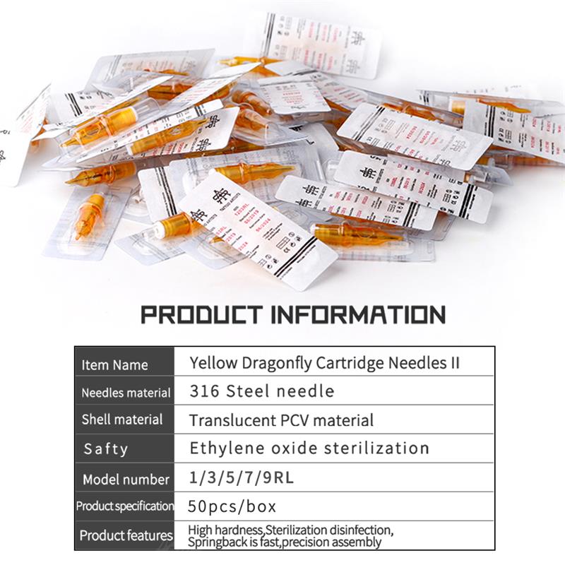 MIX 50pcs/box Tattoo Cartridge Needles