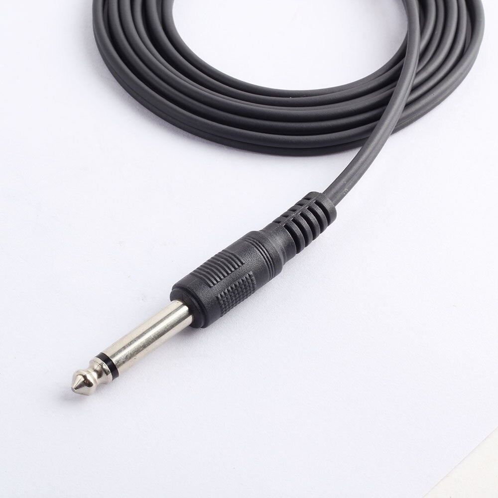 1.8m Quality Tattoo Black Rubber Silicone Cord