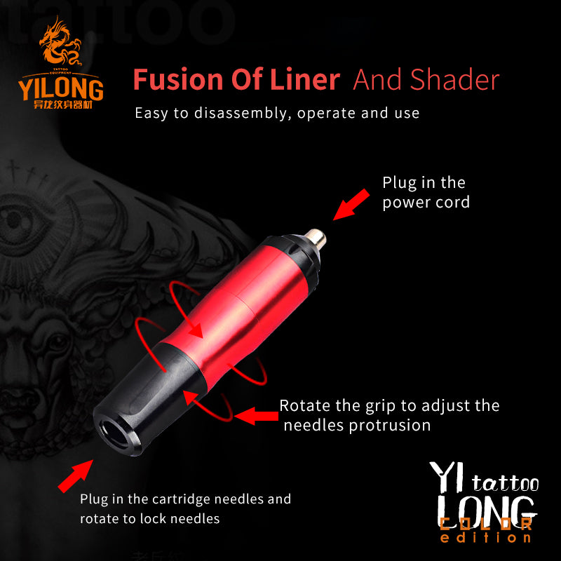 YILONG 11 Makeup Tattoo Machine RCA