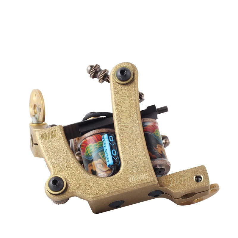 2PCS YILONG High Quality Coil Tattoo Machines for Tattoo Machine Gun As Liner and Shader with boxes
