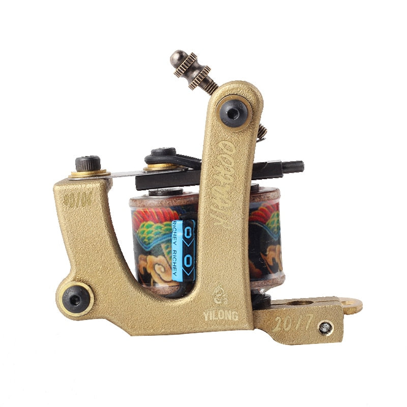2PCS YILONG High Quality Coil Tattoo Machines for Tattoo Machine Gun As Liner and Shader with boxes