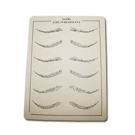 YILONG 5/10/20 pcs Make up Practice Skin Professional Cosmetic Permanent Makeup Eyebrow Tattoo Practice Skin for Tattoo free shipping