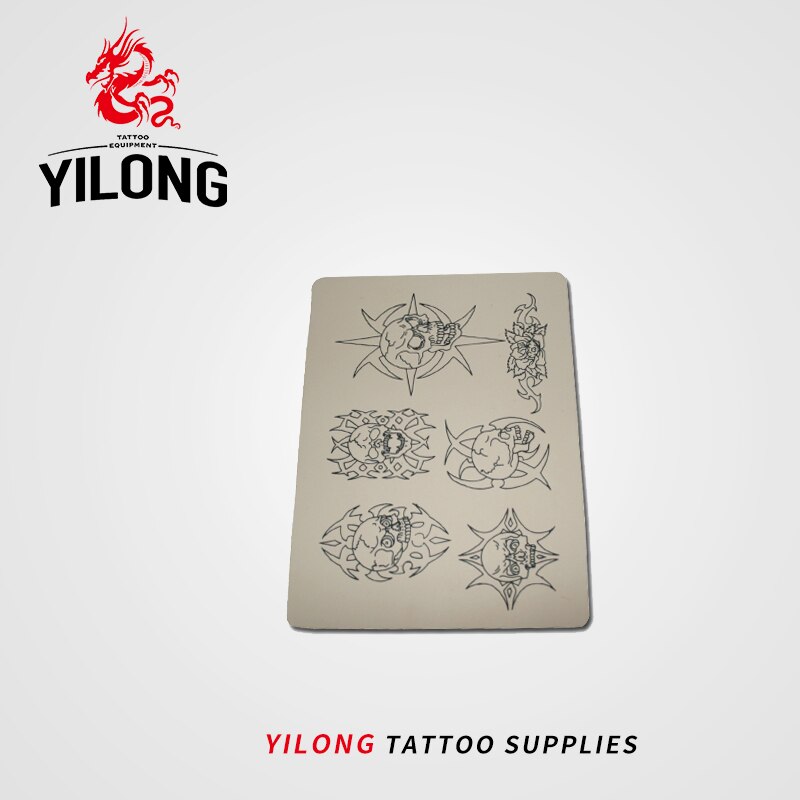 YILONG 5/10/20pcs 5/10/20pcs Permanent Makeup Eyebrow Lips Tattoo Practice Skin Skull Practice Skin For Beginner