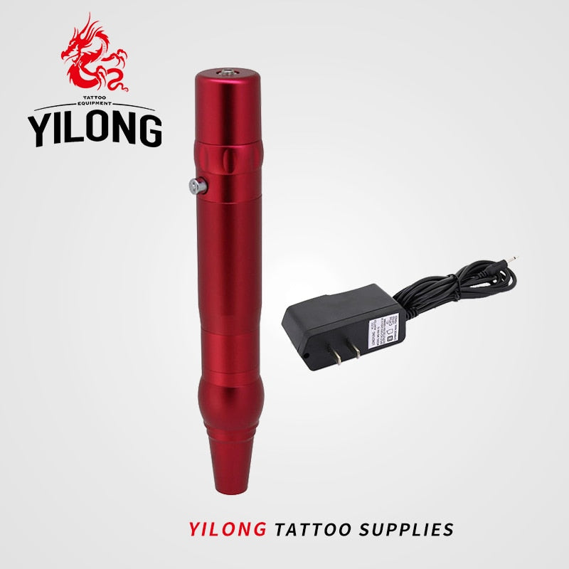 YILONG Tattoo Machine Kit Professional Eyebrow Tattoo Pen Permanent MakeuTattoo Kit Europe Style