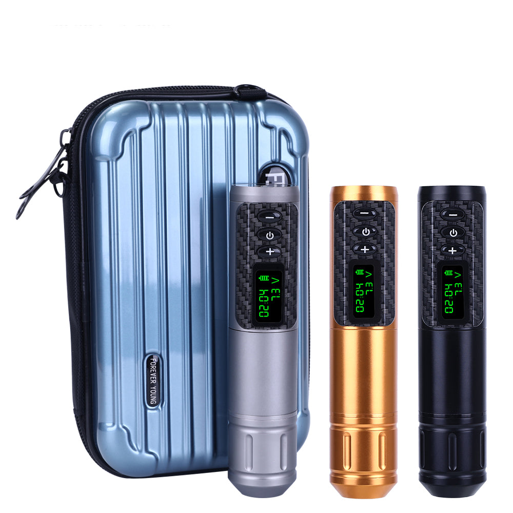 New Rechargeable Wireless Pen High Capacity Battery Digital Tattoo Gun Rotary Tattoo Pen Machine