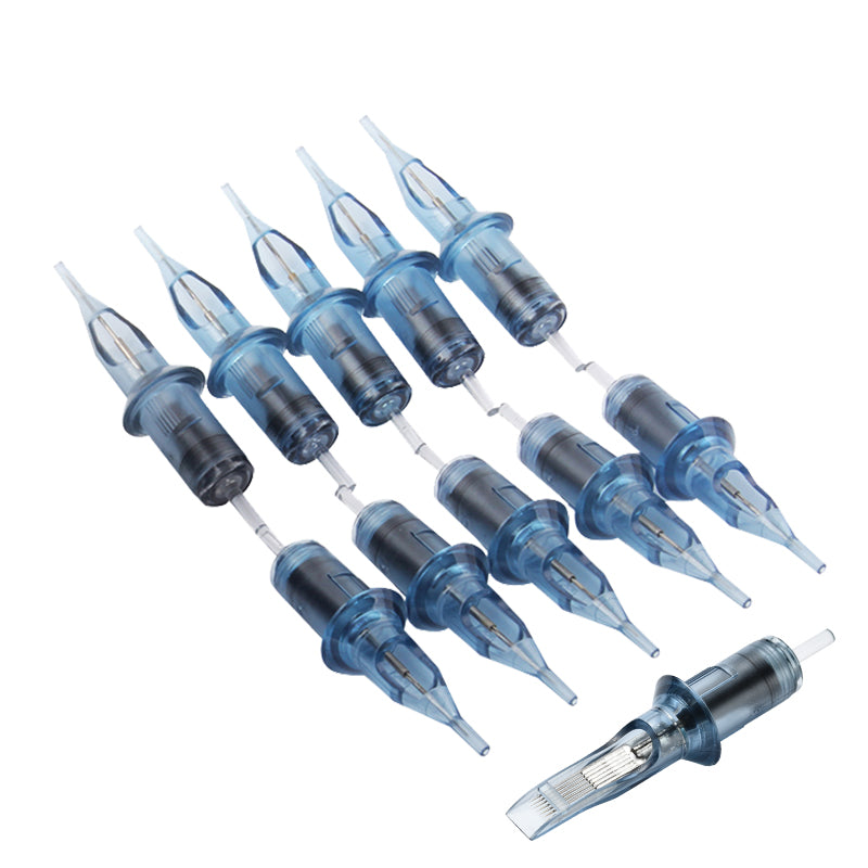 10PCS/Box Blue Sterilized Tattoo Cartridge Needles