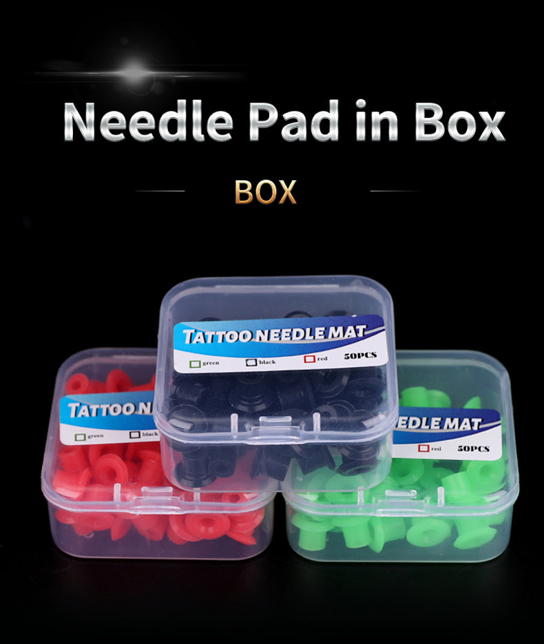 Tattoo hard silicone needle pad