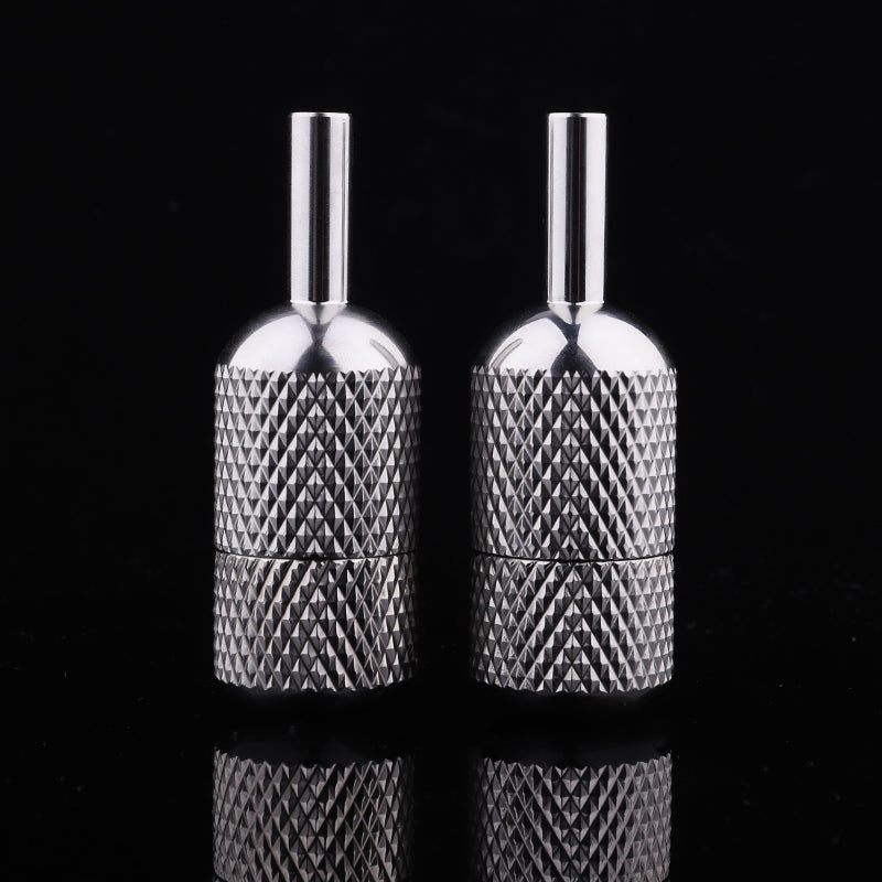 25mm Tattoo Auto-Lock Stainless Steel Grip tattoo grip free shipping s.s grip steel grip