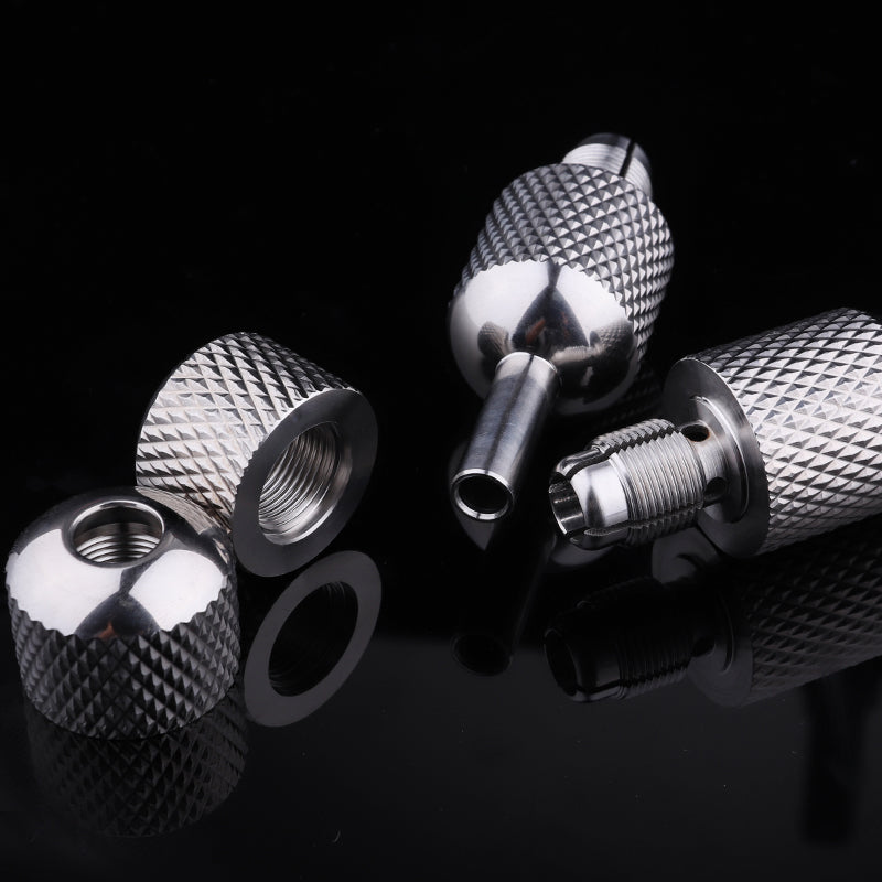 25mm Tattoo Auto-Lock Stainless Steel Grip tattoo grip free shipping s.s grip steel grip