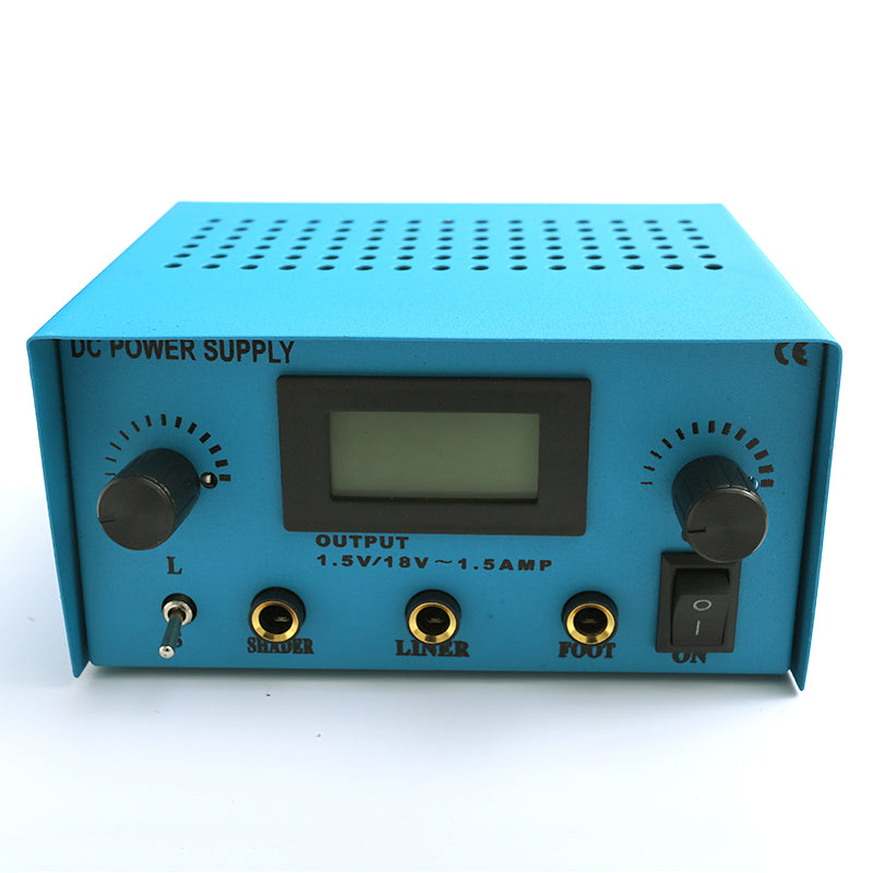 Steel Dual Digital LCD Power Supply Tatoo