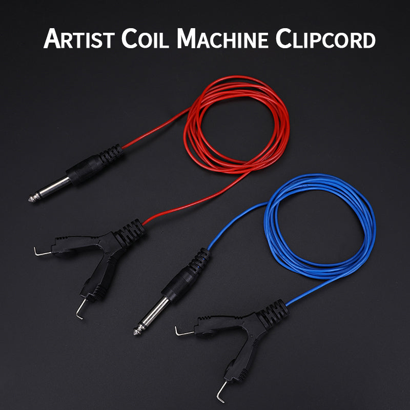 Tattoo silicone clilp cord for tattoo power supply