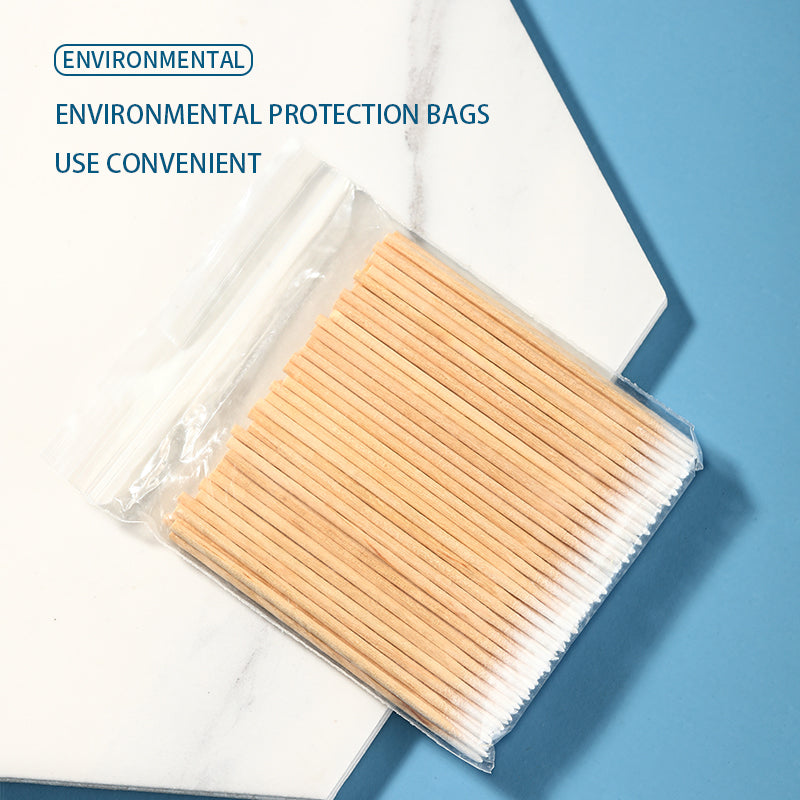 Pointed swab cleaning products