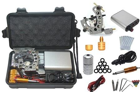 YILONG Tattoo Kit Professional with Best Quality Permanent Makeup Machine For Tattoo Equipment Cheap Blue Tattoo Machines