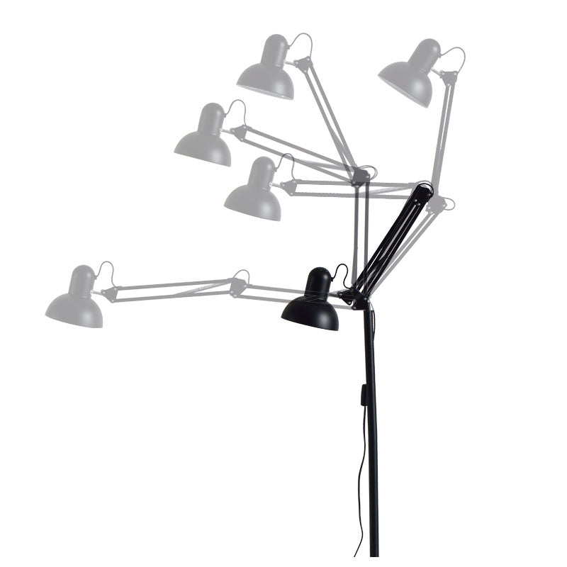Yilong Tattoo Adjustable Floor Lamp