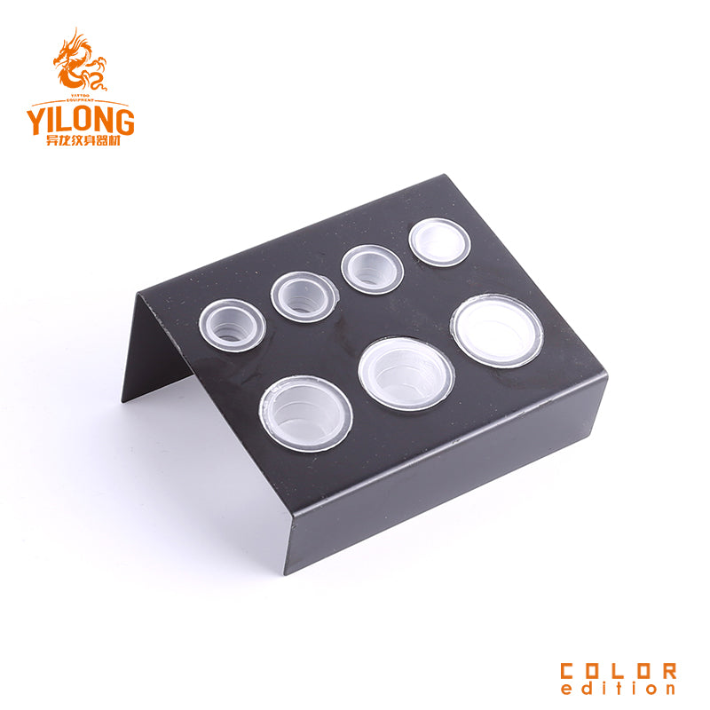 Yilong tattoo stainless steel/iron ink cap holder