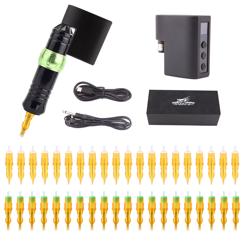 Tattoo Pen Machine With Battery Adapter Cartridge needle XIII free shipping quality pen machine
