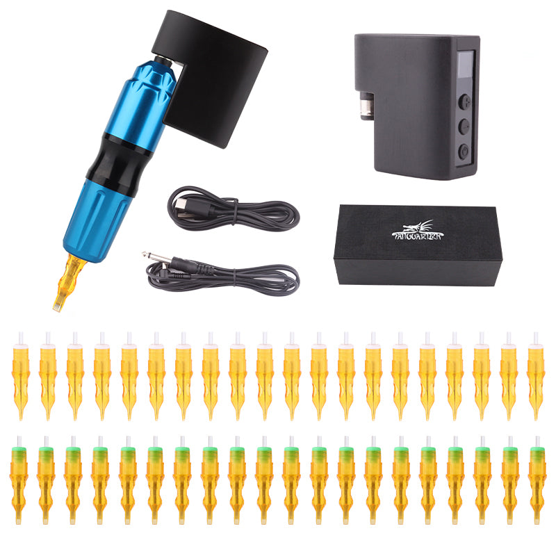 Tattoo Pen Machine With Battery Adapter Cartridge needle XV free shipping quality pen machine