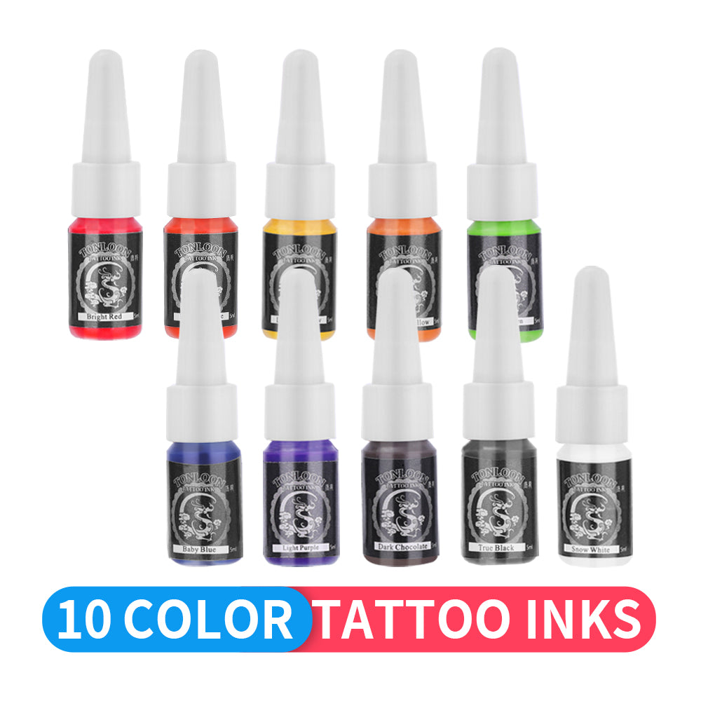 Tattoo Kit for Beginners - Rotary Tattoo Machine & Ink Cap 😍