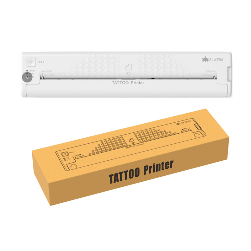 Wireless Mini Tattoo Printer, connect to the computer, mobile APP printing