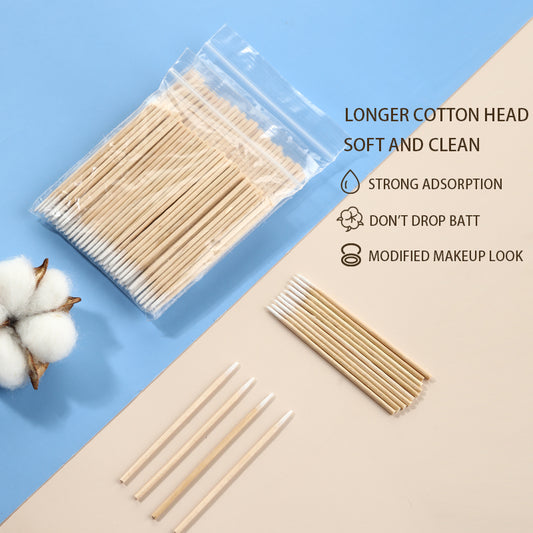 Pointed swab cleaning products