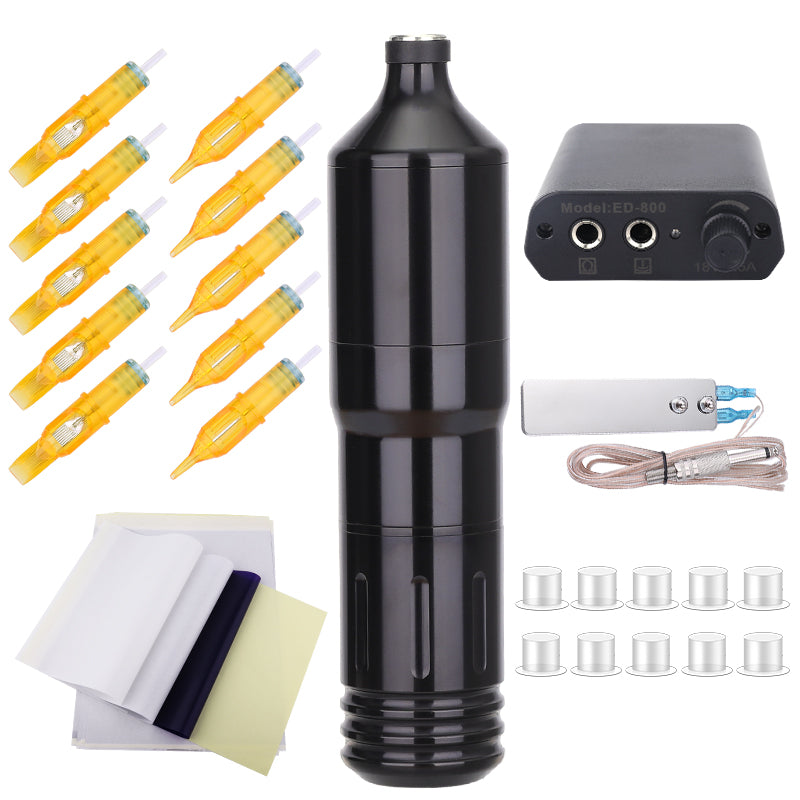 Tattoo Rotary Pen Tattoo Kit with Cartridge Needle