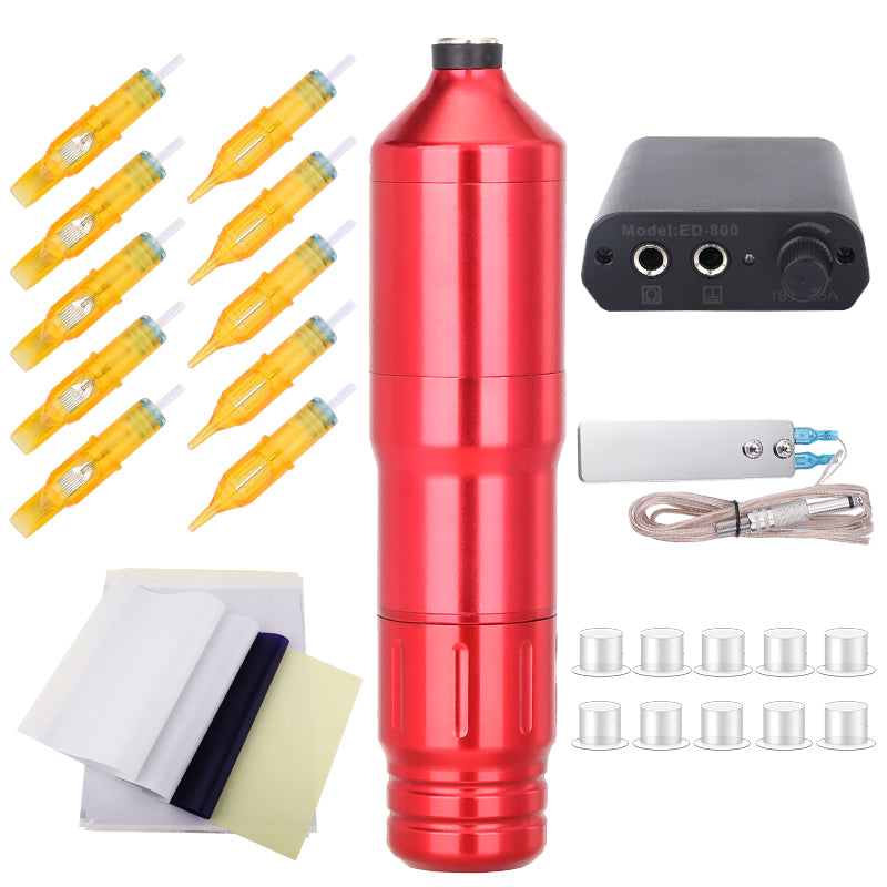 Tattoo Rotary Pen Tattoo Kit with Cartridge Needle