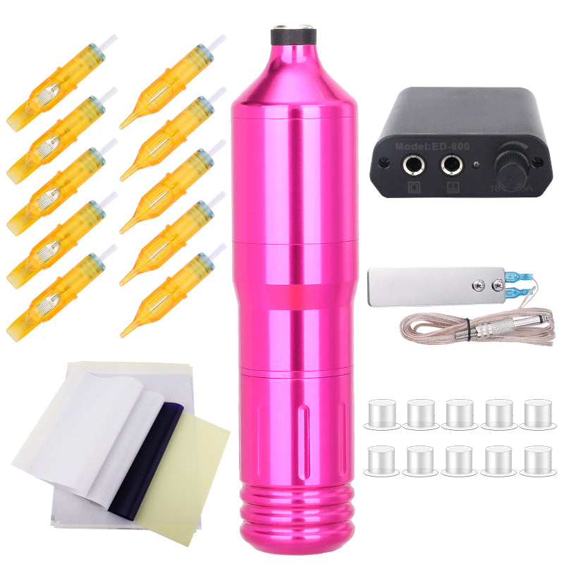 Tattoo Rotary Pen Tattoo Kit with Cartridge Needle
