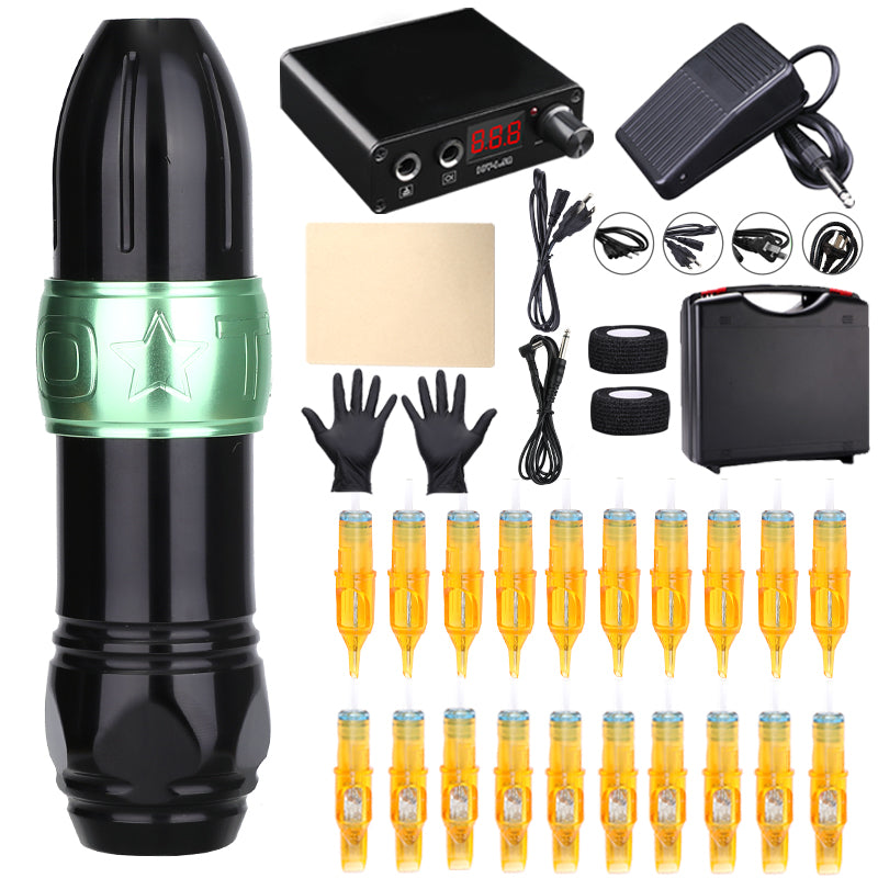 Pen machine with power supply kit