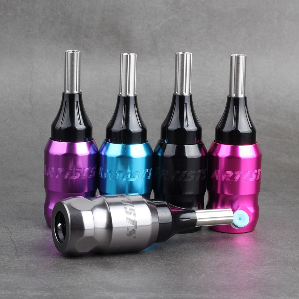 Aluminum Tattoo Grip Tube With 1 Needle Bar Adjustable For Cartridge Tattoo Needle Rotary & Coil Tattoo Machine Gun 5 Color