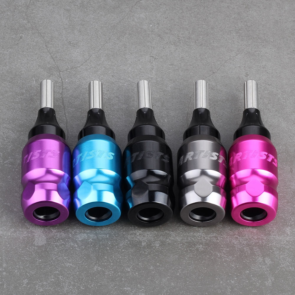 Aluminum Tattoo Grip Tube With 1 Needle Bar Adjustable For Cartridge Tattoo Needle Rotary & Coil Tattoo Machine Gun 5 Color